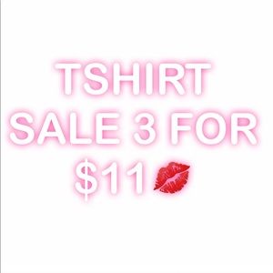 ANY $7 TSHIRTS, WILL BE $11!!!!!🔥😍❤️